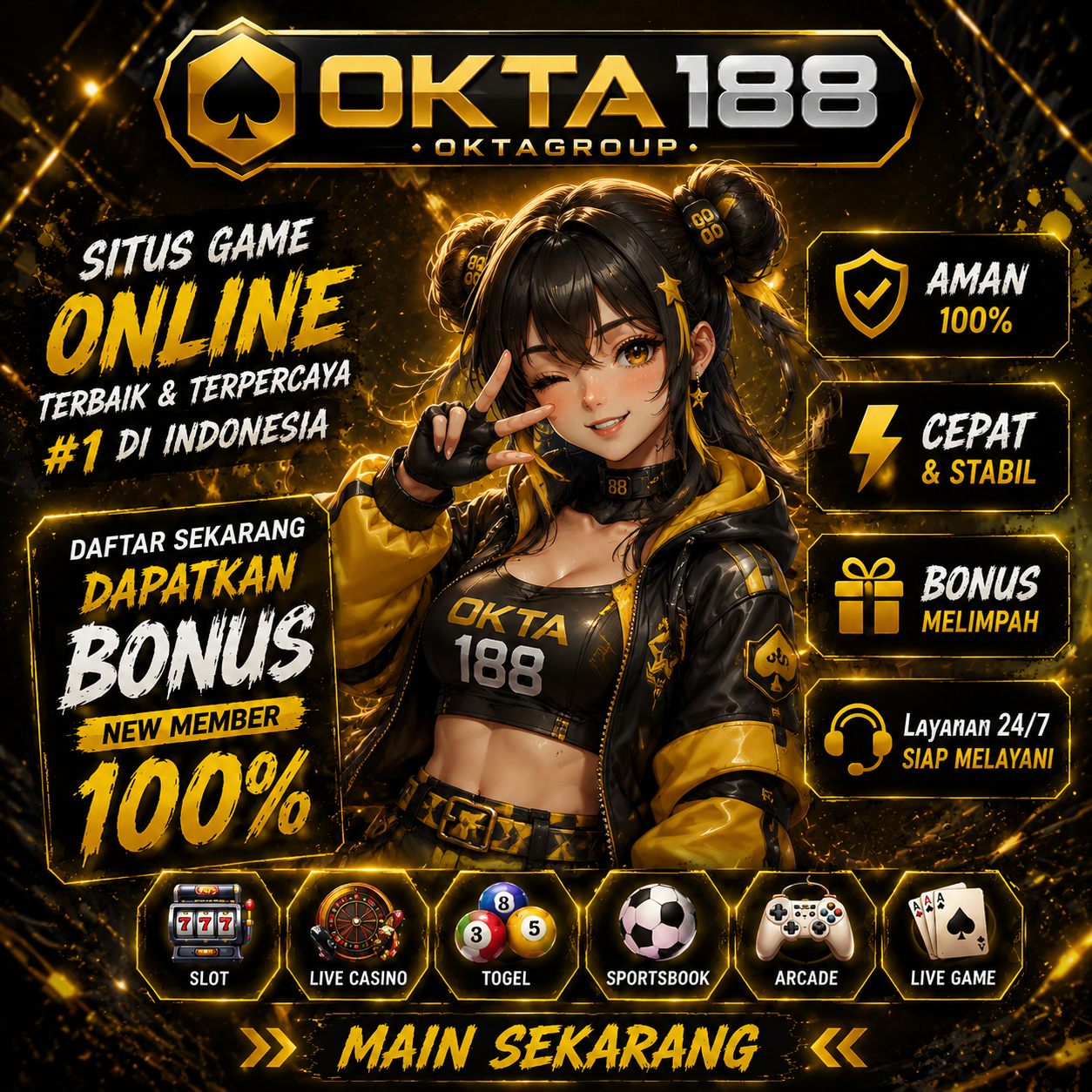 OKTA188 | Website Game Online Favorit dengan Koleksi Permainan Modern dan Berkualitas